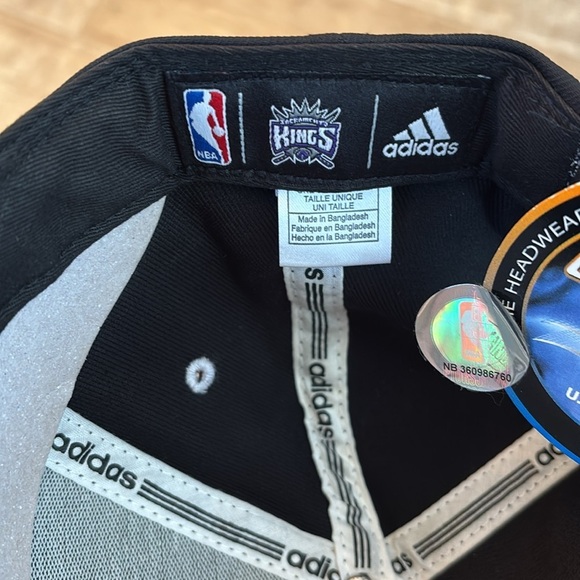 Adidas NWT Black and Purple Kings Hat. - Picture 4 of 4
